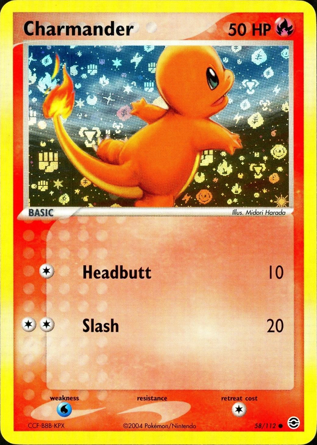 Charmander [Reverse Holo] #58