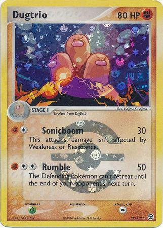 Dugtrio [Reverse Holo] #22