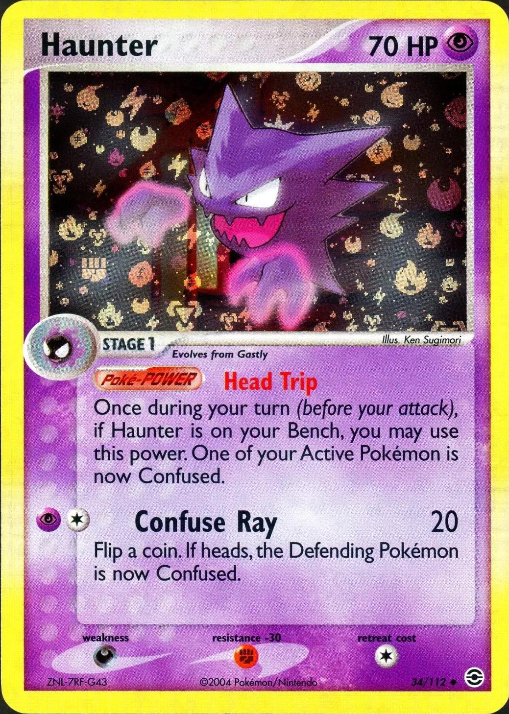 Haunter [Reverse Holo] #34
