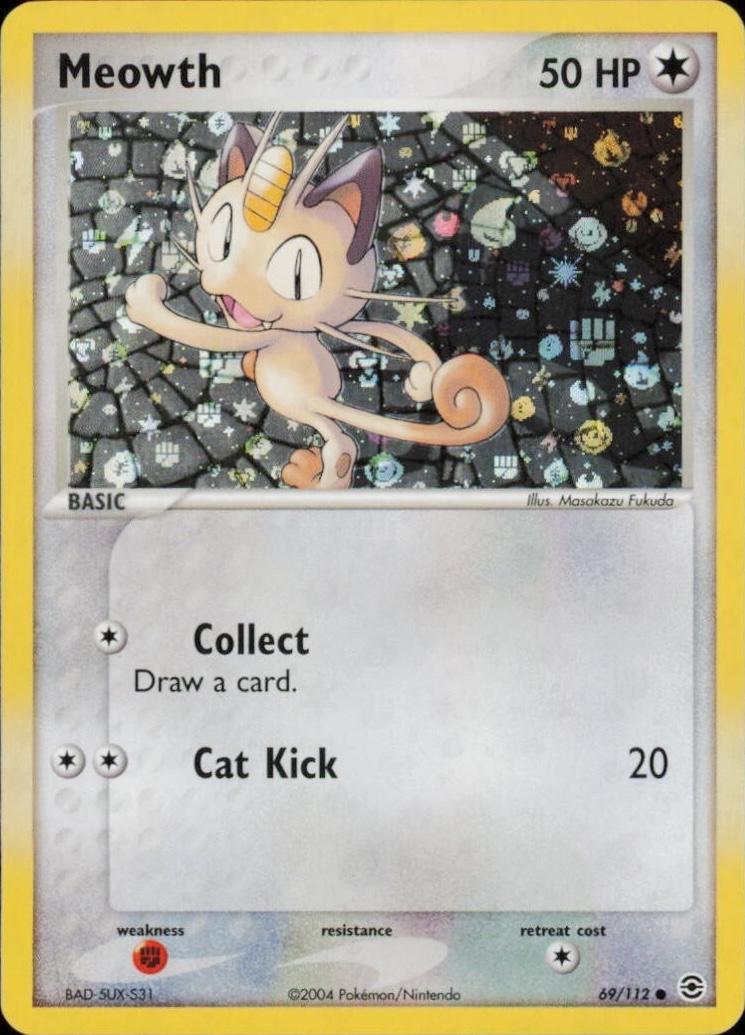 Meowth [Reverse Holo] #69