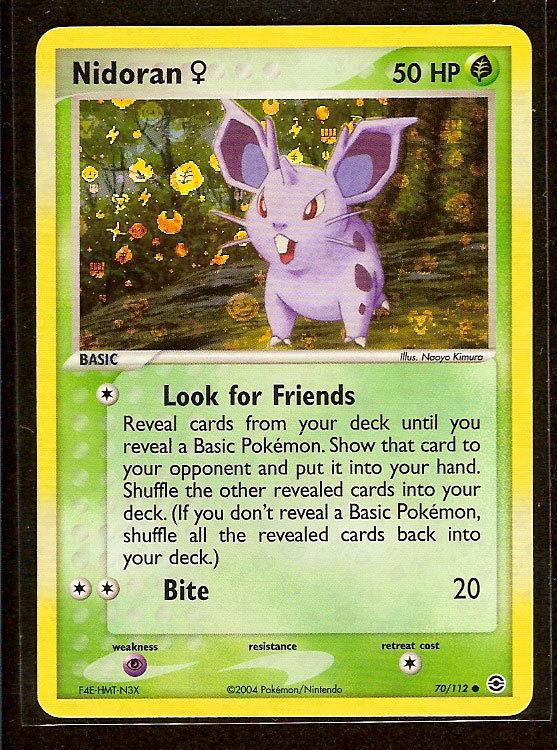 Nidoran [F] [Reverse Holo] #70