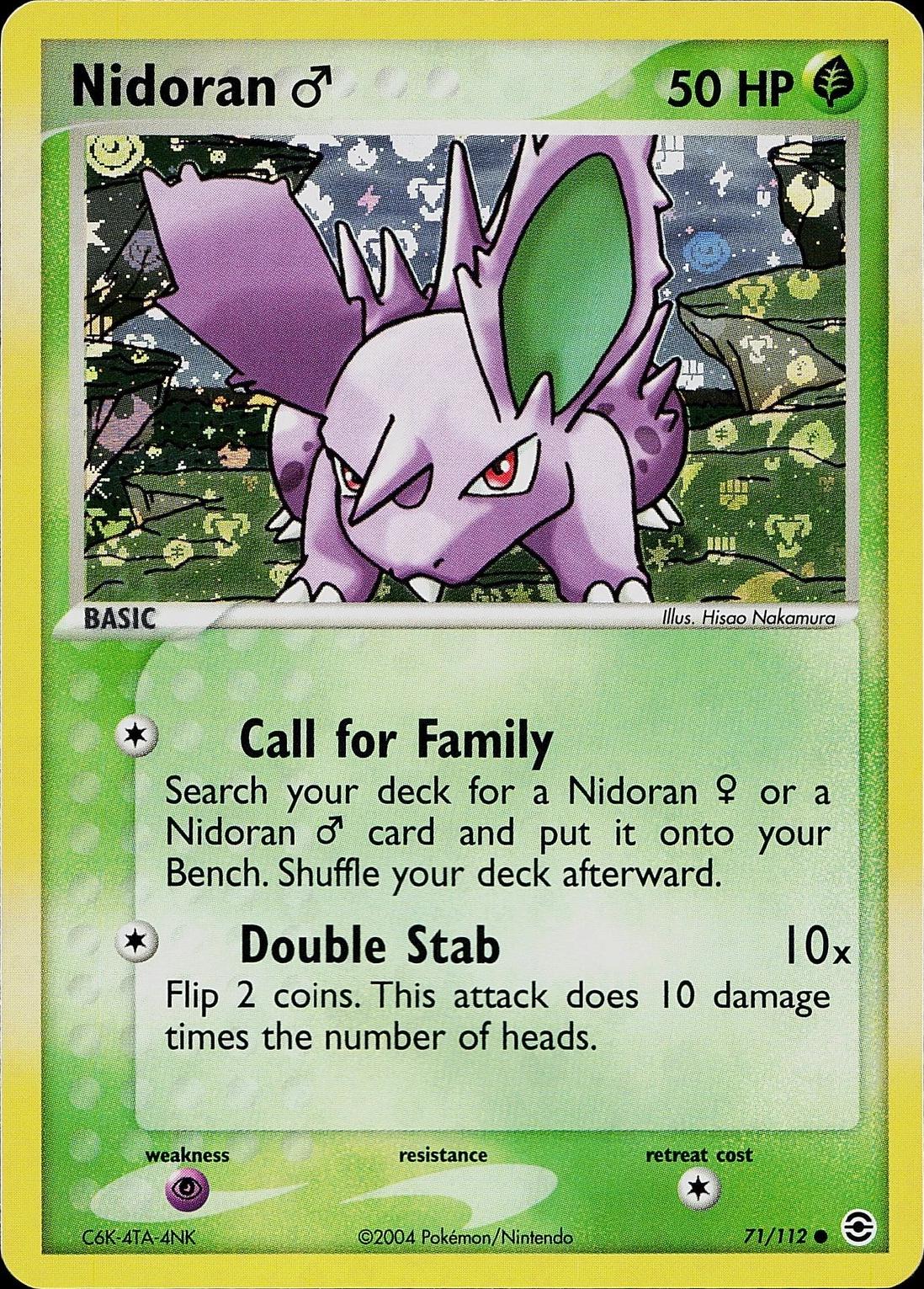Nidoran [Reverse Holo] #71