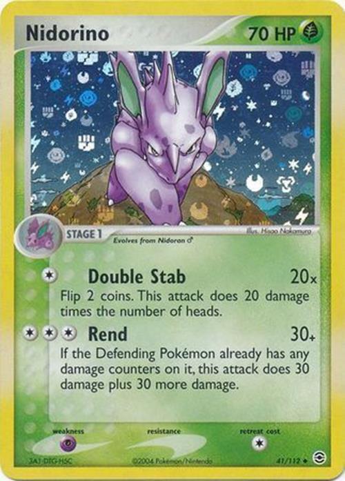 Nidorino [Reverse Holo] #41