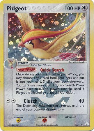 Pidgeot [Reverse Holo] #10
