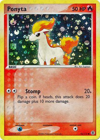 Ponyta [Reverse Holo] #76