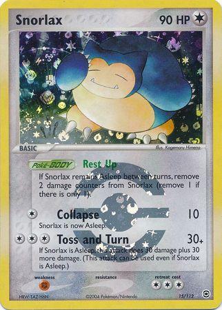 Snorlax [Reverse Holo] #15