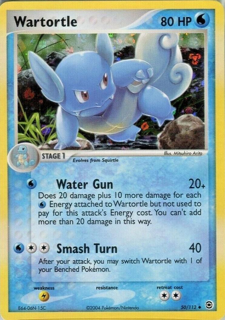 Wartortle [Reverse Holo] #50