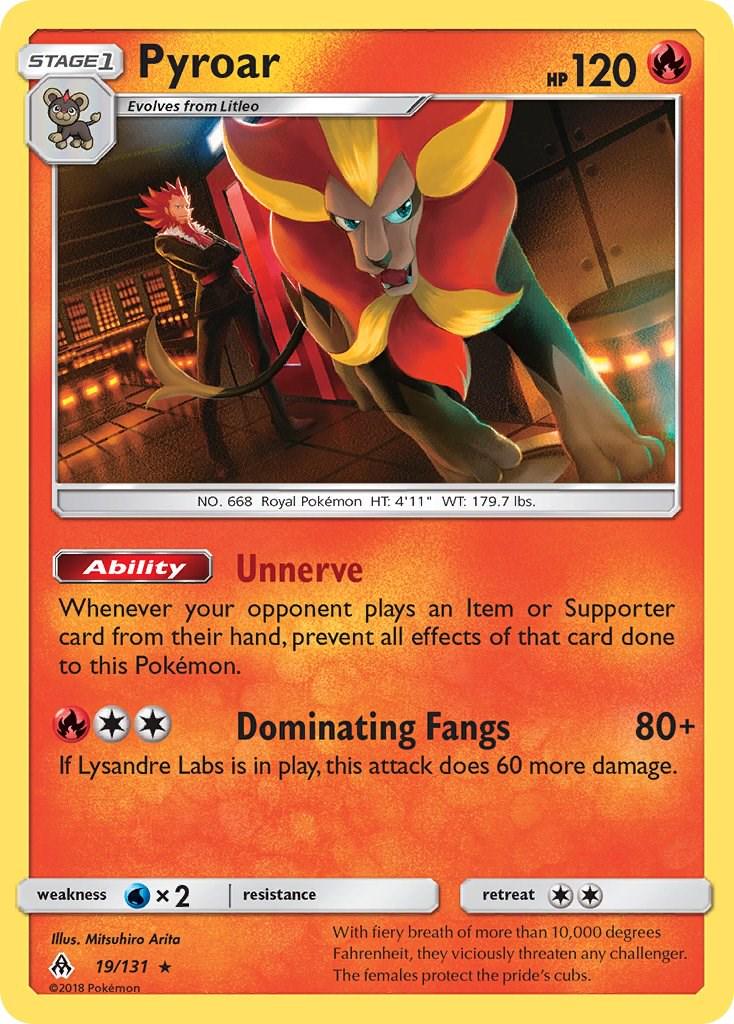 Pyroar #19