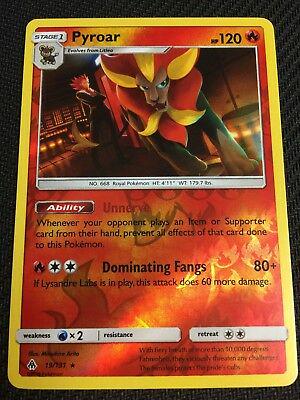Pyroar [Reverse Holo] #19