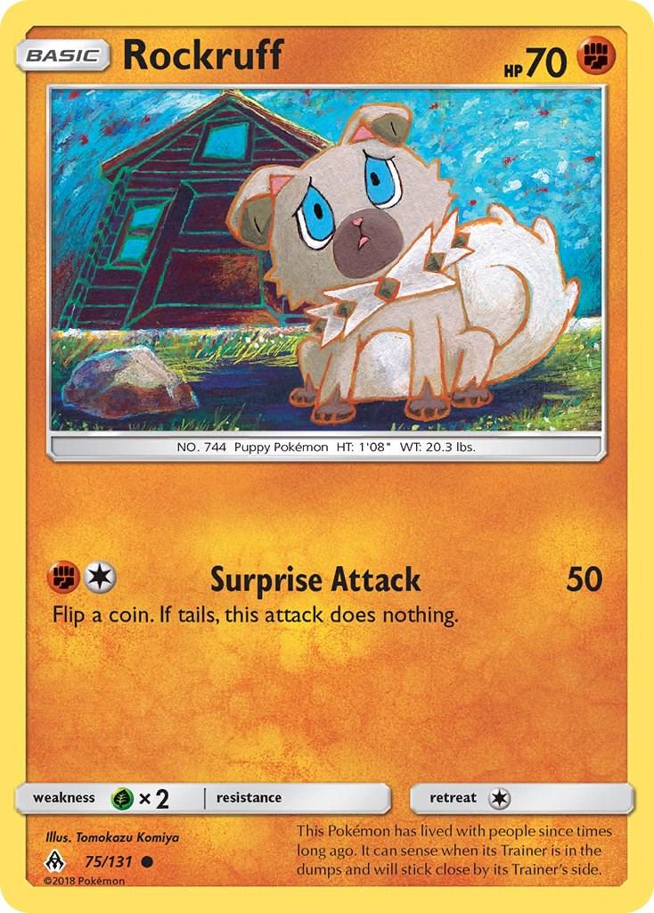 Rockruff #75