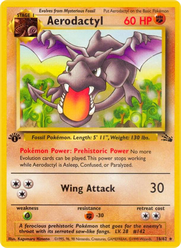 Aerodactyl [1st Edition] #16