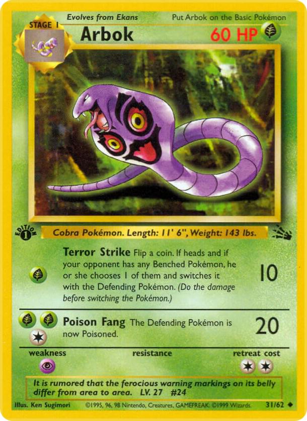 Arbok [1st Edition] #31