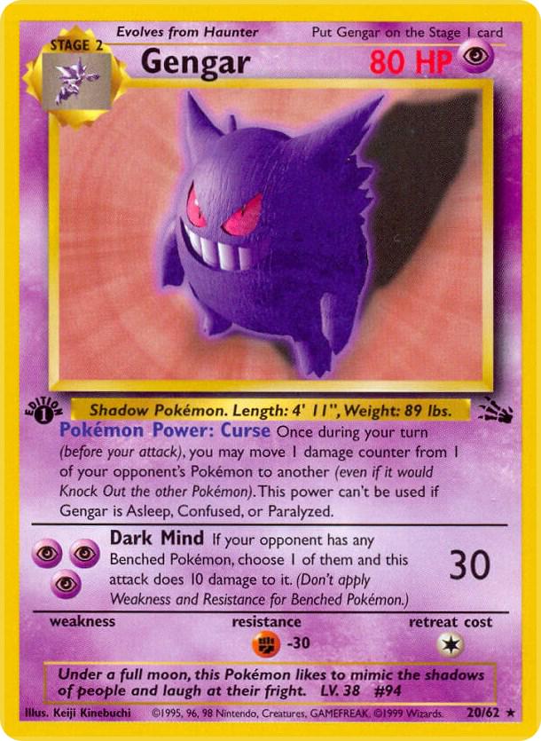 Gengar [1st Edition] #20