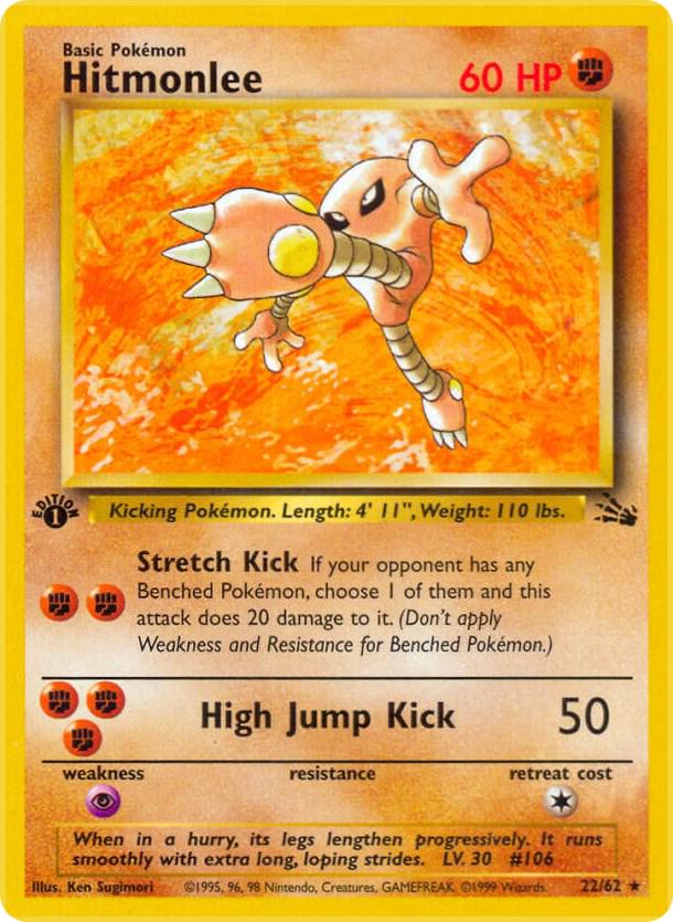 Hitmonlee [1st Edition] #22