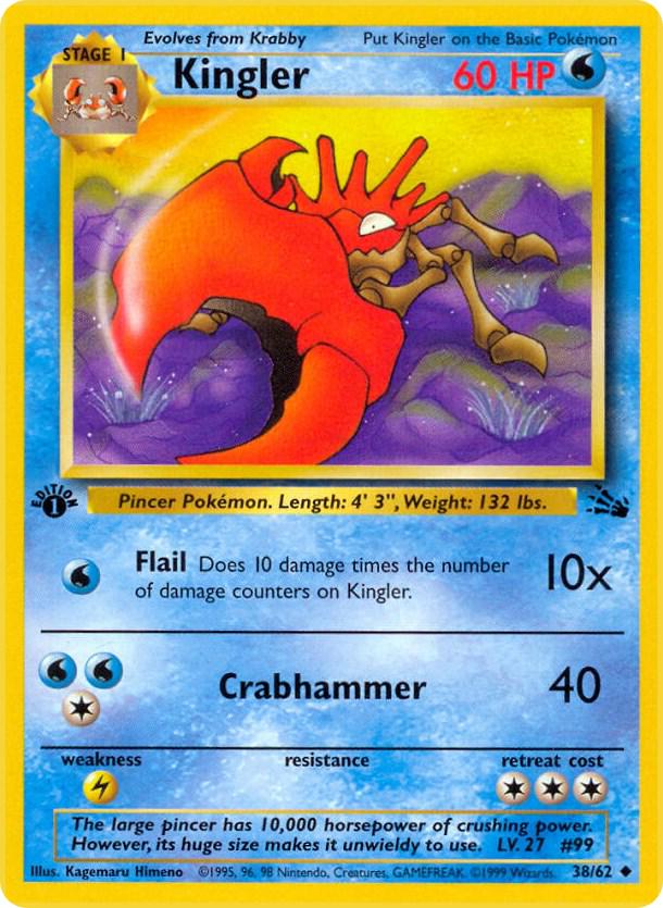 Kingler [1st Edition] #38