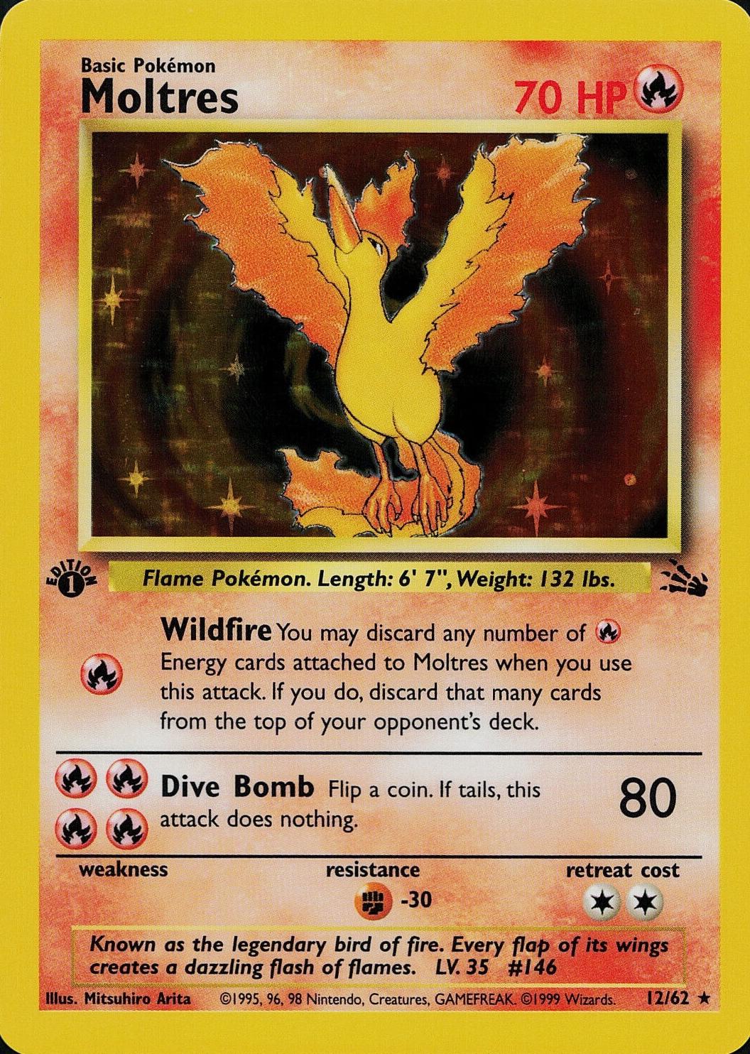 Moltres [1st Edition] #12