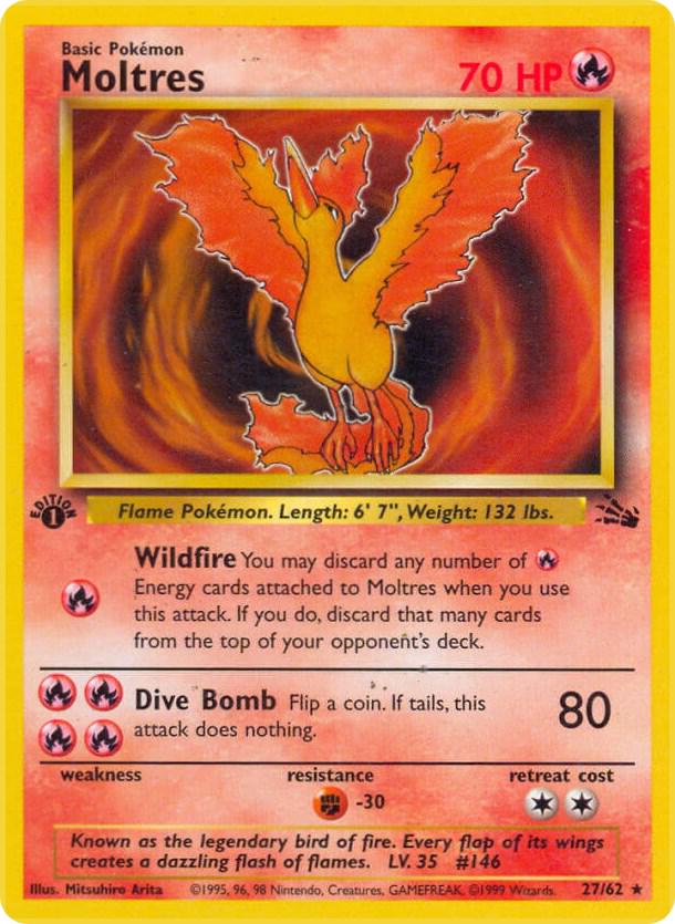 Moltres [1st Edition] #27