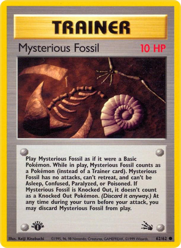 Mysterious Fossil [1st Edition] #62