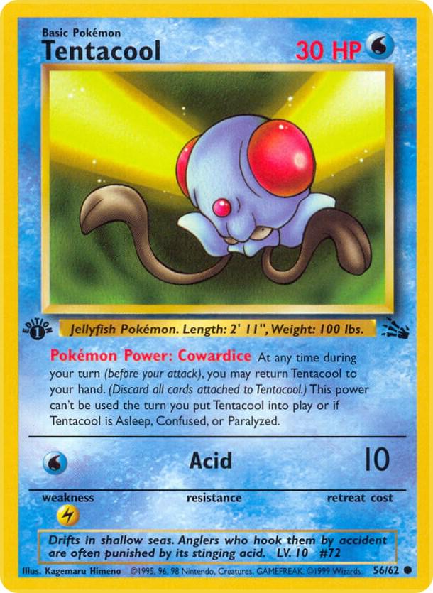 Tentacool [1st Edition] #56