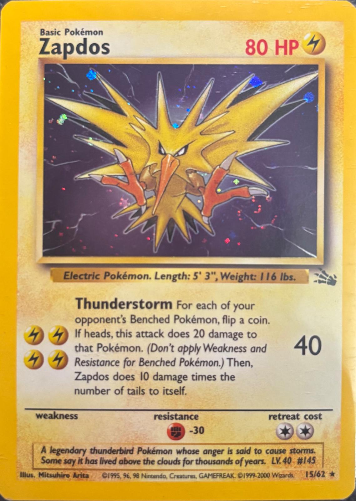 Zapdos [Cosmos Holo] #15