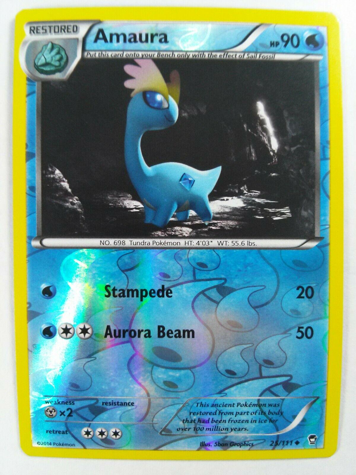Amaura [Reverse Holo] #25