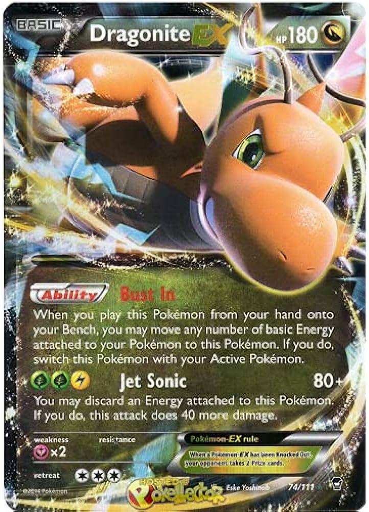 Dragonite EX [Jumbo] #74