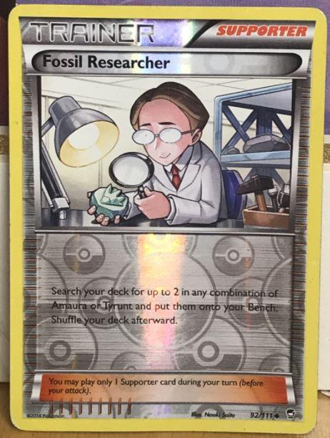 Fossil Researcher [Reverse Holo] #92