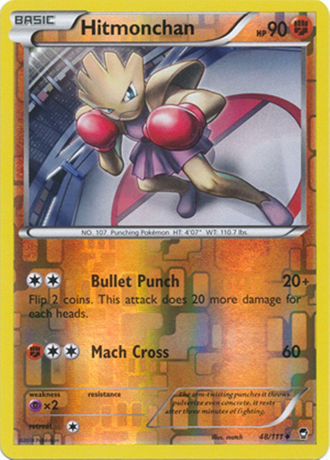 Hitmonchan [Reverse Holo] #48