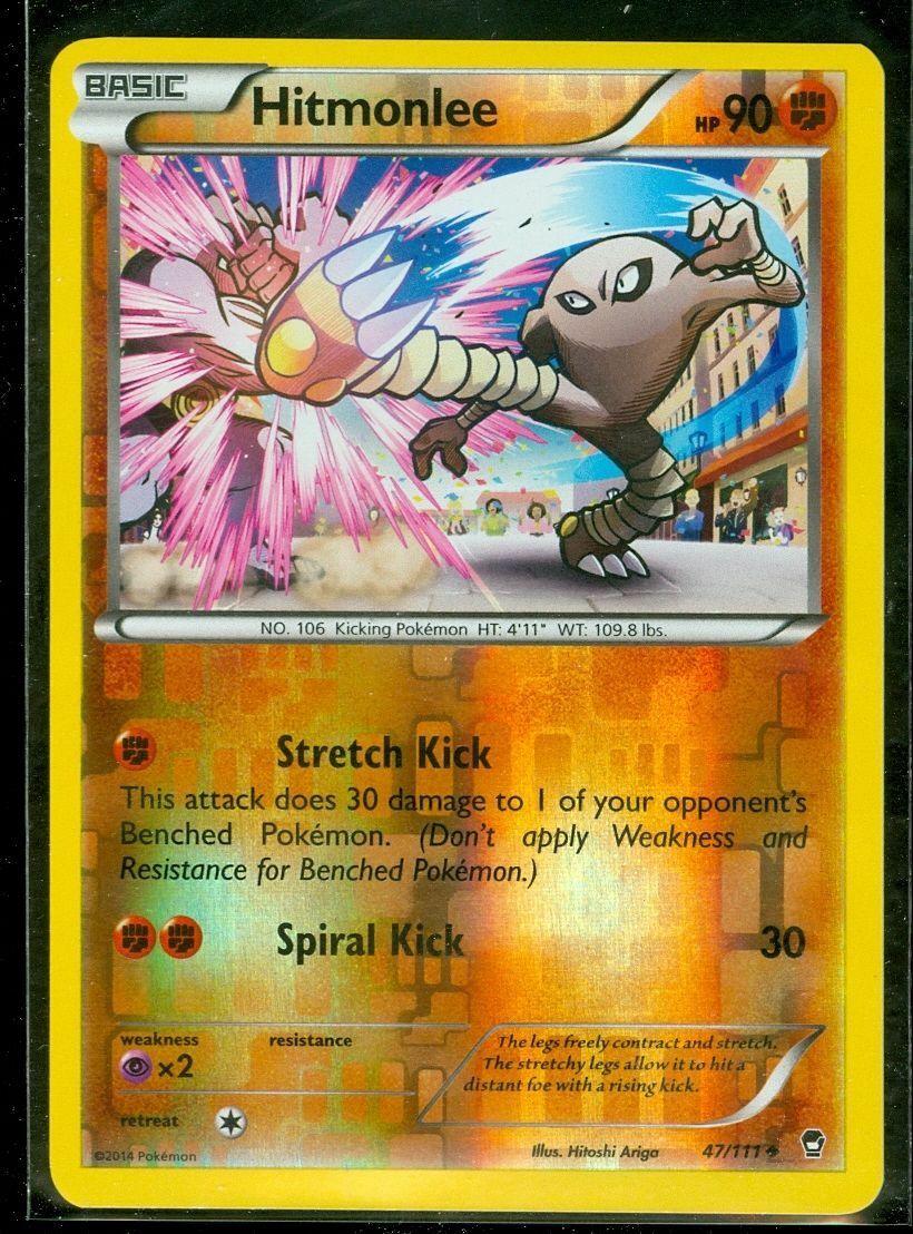 Hitmonlee [Reverse Holo] #47