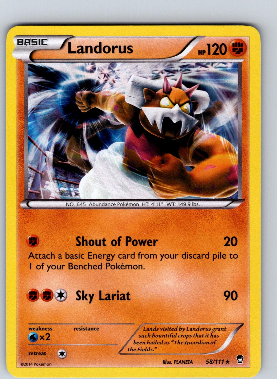 Landorus [Holo] #58