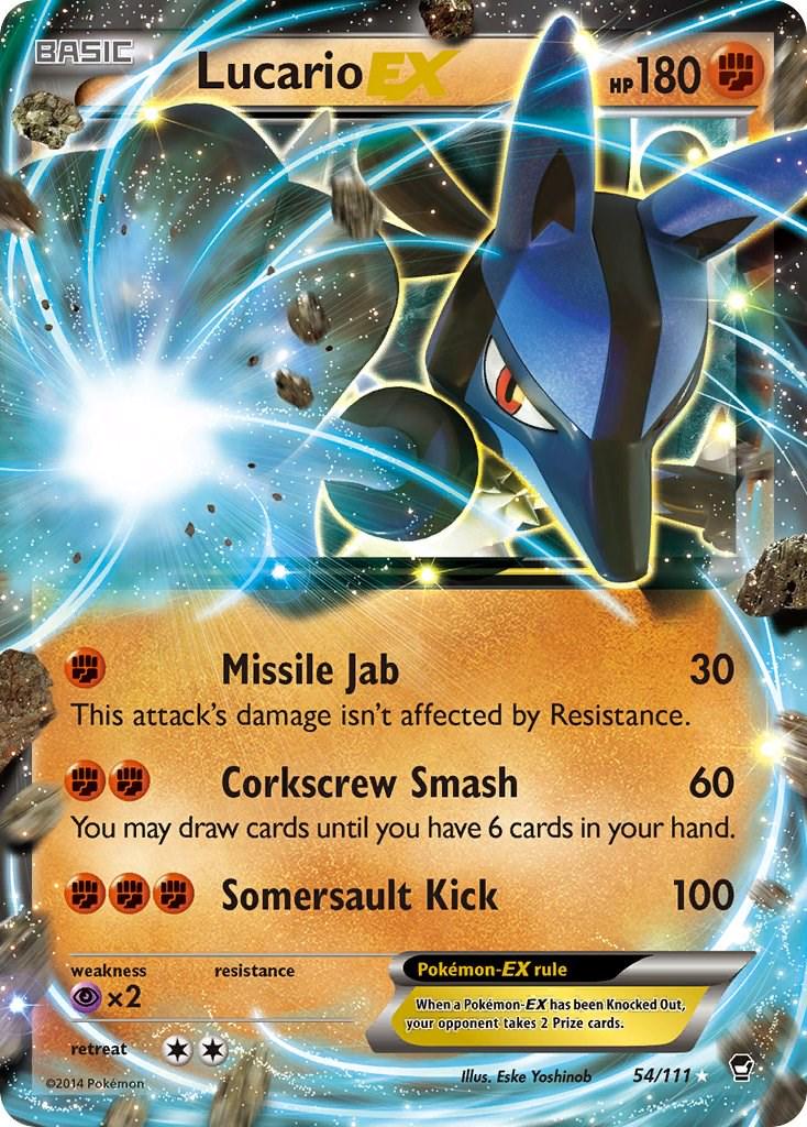 Lucario EX #54
