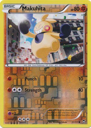 Makuhita [Reverse Holo] #51
