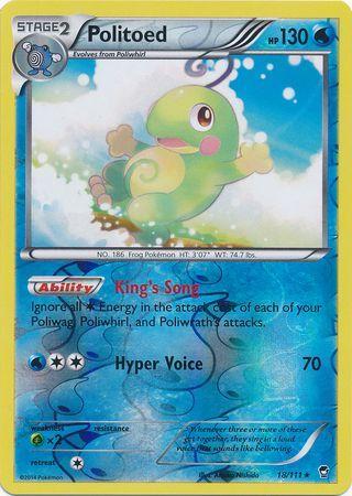 Politoed [Reverse Holo] #18