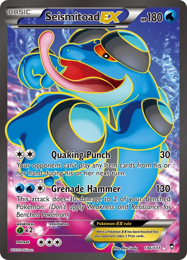 Seismitoad EX #106