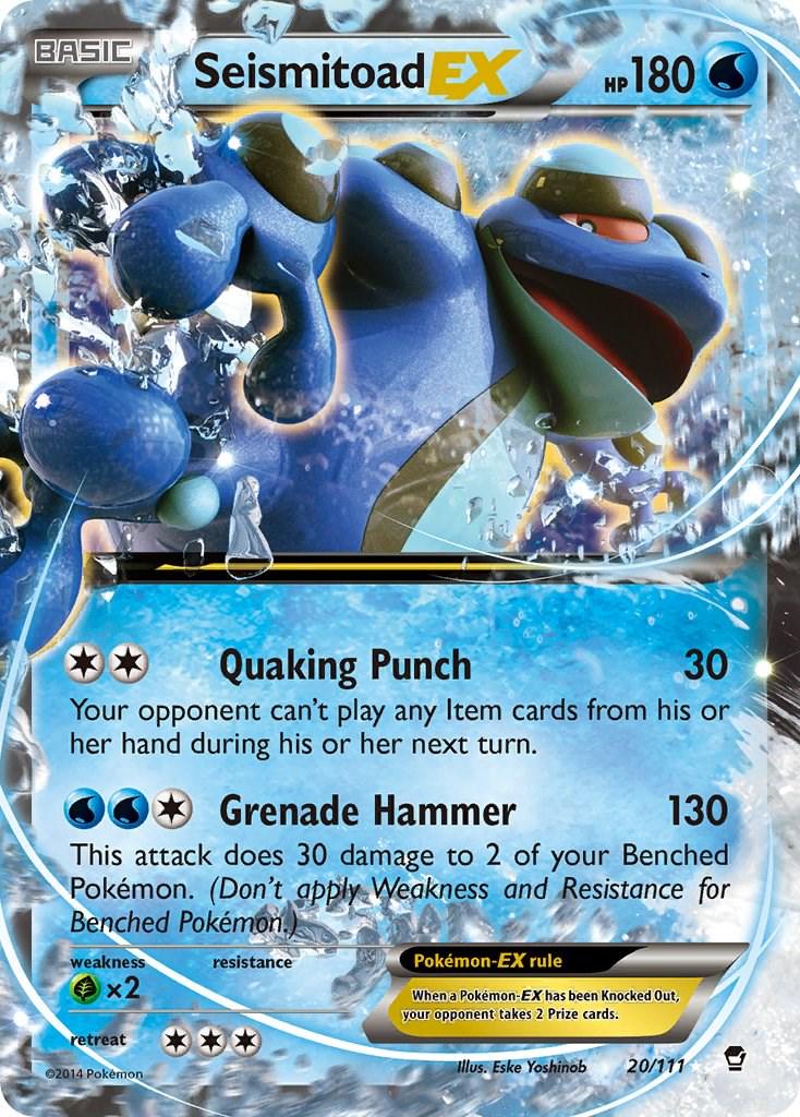 Seismitoad EX #20