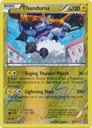 Thundurus [Reverse Holo] #33