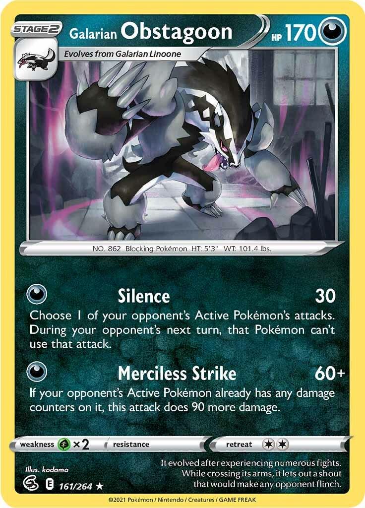 Galarian Obstagoon #161