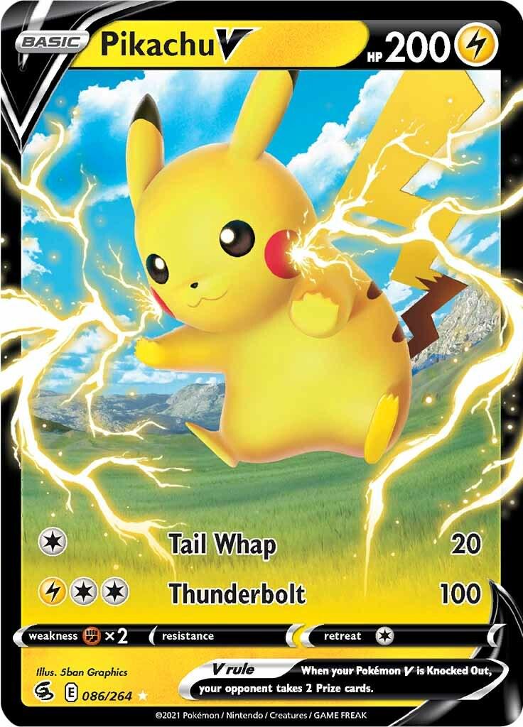 Pikachu V #86