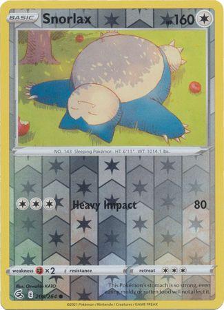 Snorlax [Reverse Holo] #206