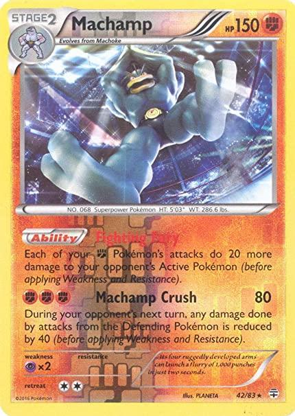 Machamp [Reverse Holo] #42