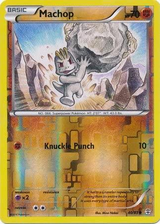 Machop [Reverse Holo] #40