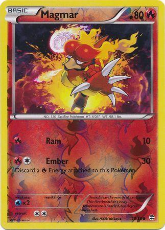 Magmar [Reverse Holo] #16