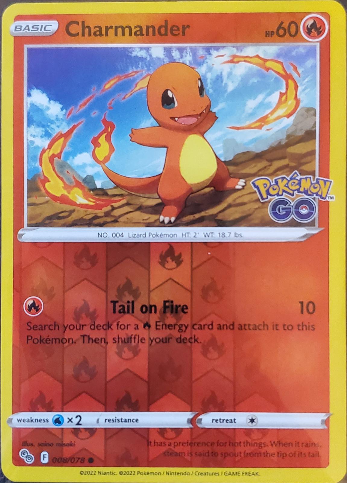 Charmander [Reverse Holo] #8