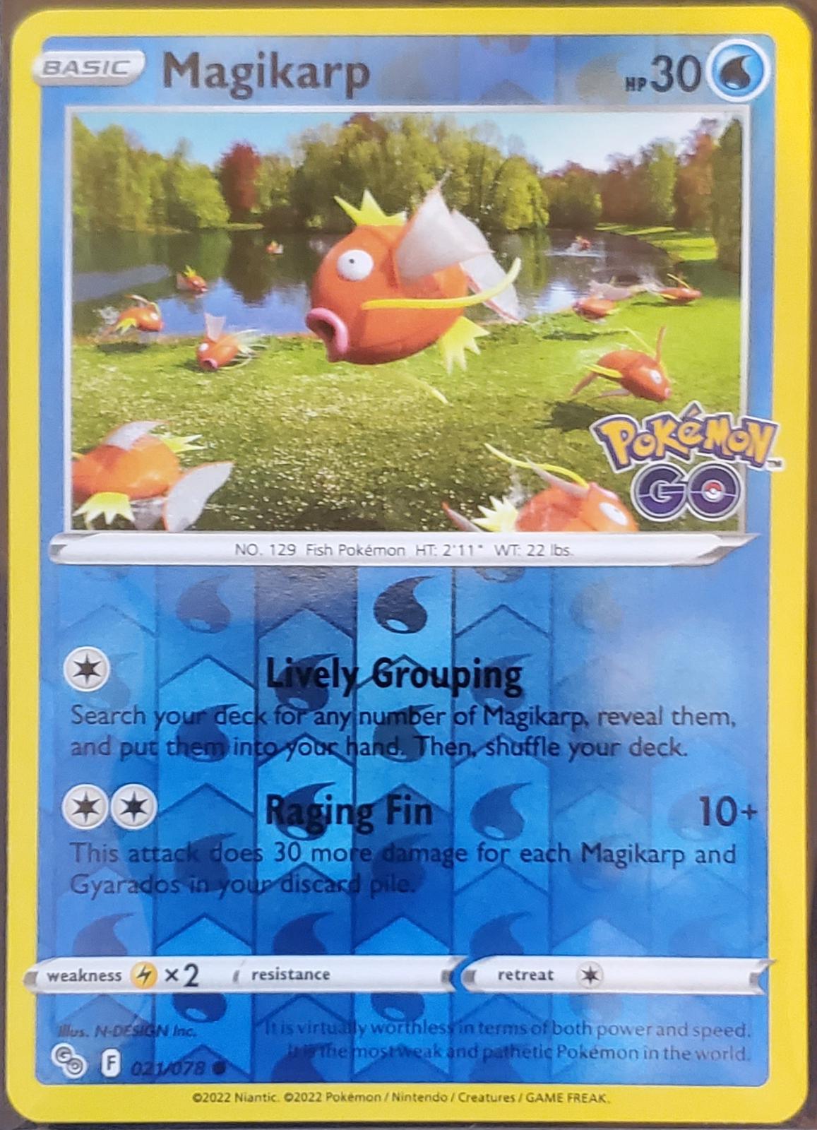 Magikarp [Reverse Holo] #21