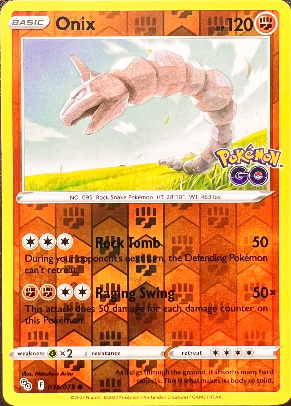 Onix [Reverse Holo] #36