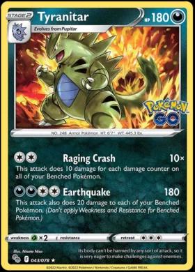 Tyranitar [Holo] #43