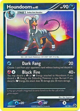 Houndoom [Reverse Holo] #18