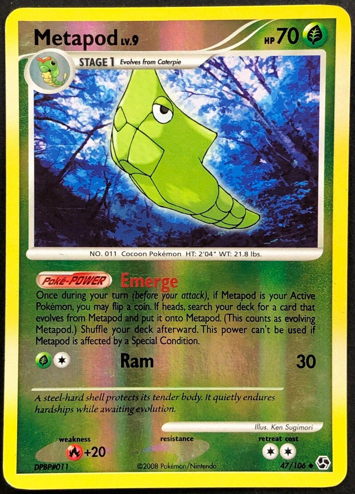 Metapod [Reverse Holo] #47