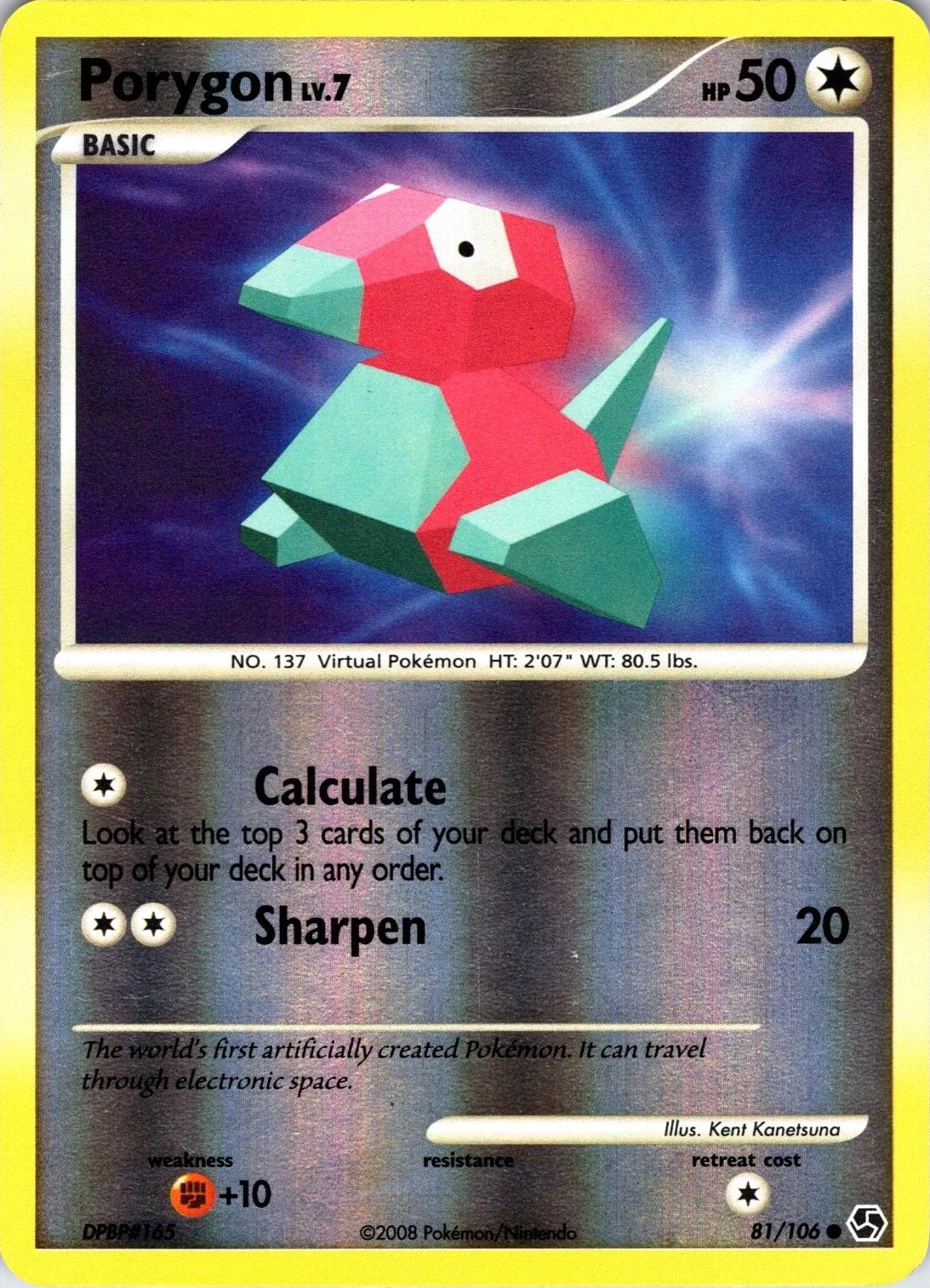 Porygon [Reverse Holo] #81