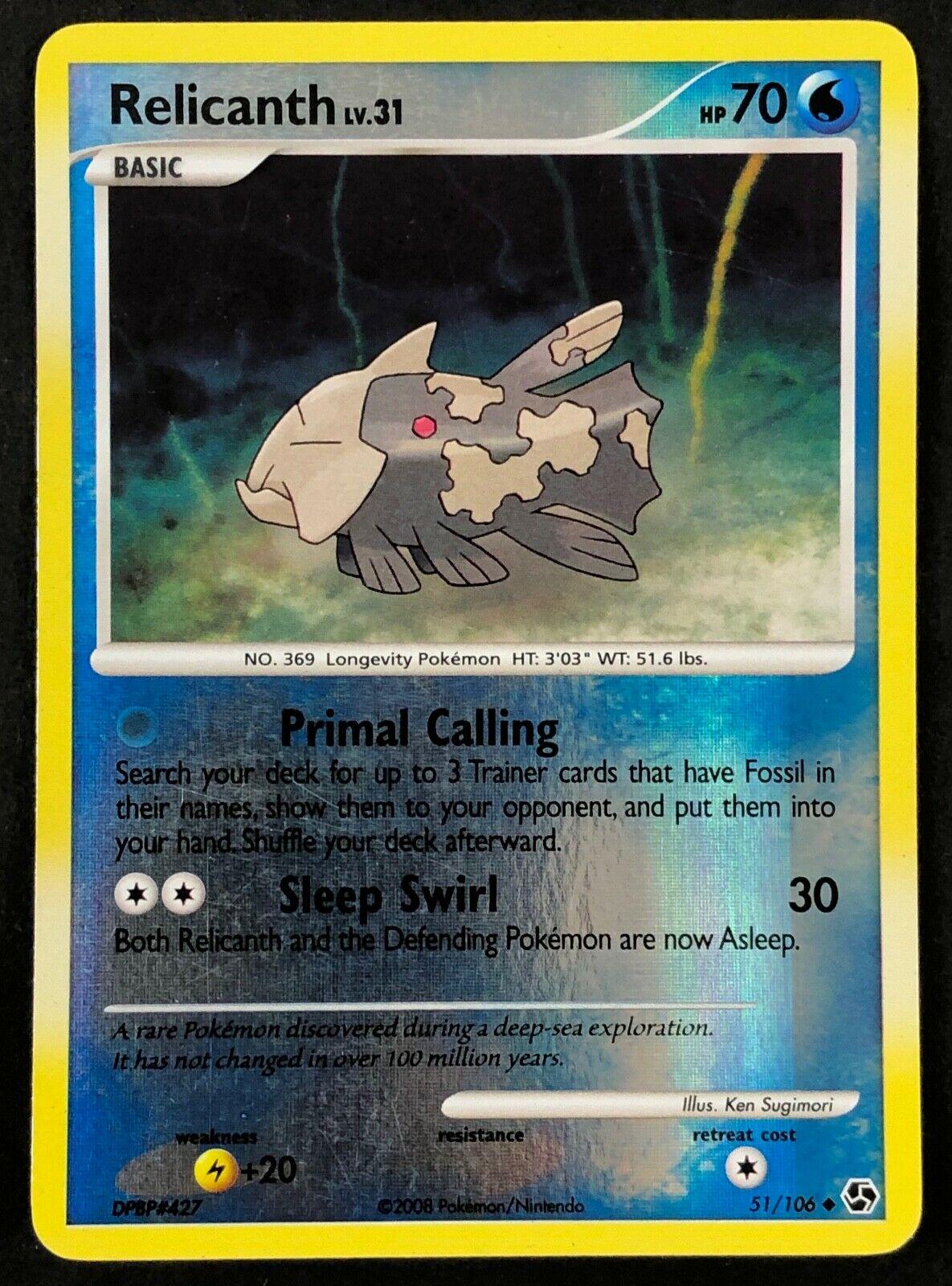 Relicanth [Reverse Holo] #51